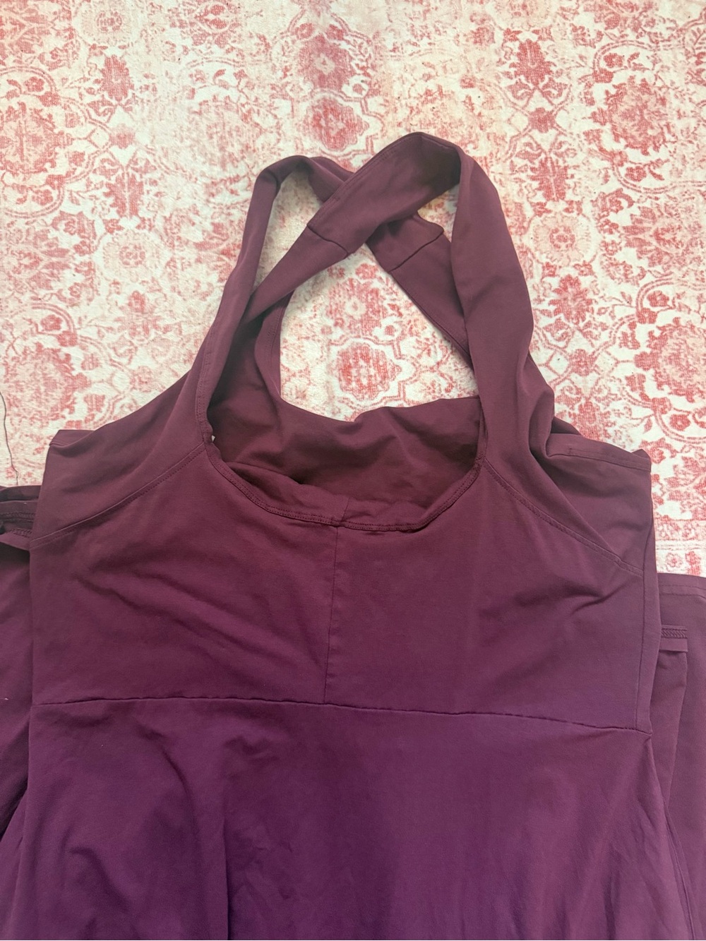 Pact Plum Sleeveless Cowl Neck Maxi Dress - Picture 4 of 5